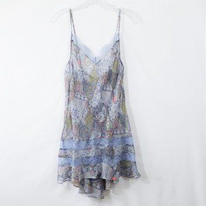 Victoria's Secret Blue Sheer Lingerie Top